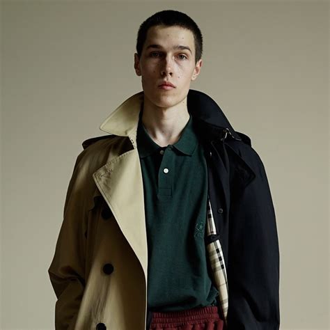 gosha x burberry trench coat|Every look from the Burberry Gosha Rubchinskiy .